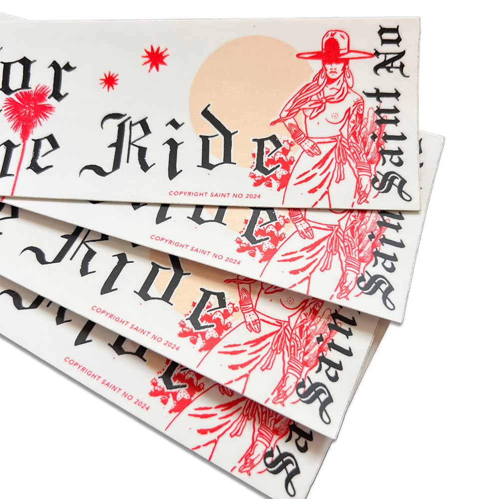 Down For The Ride Sticker