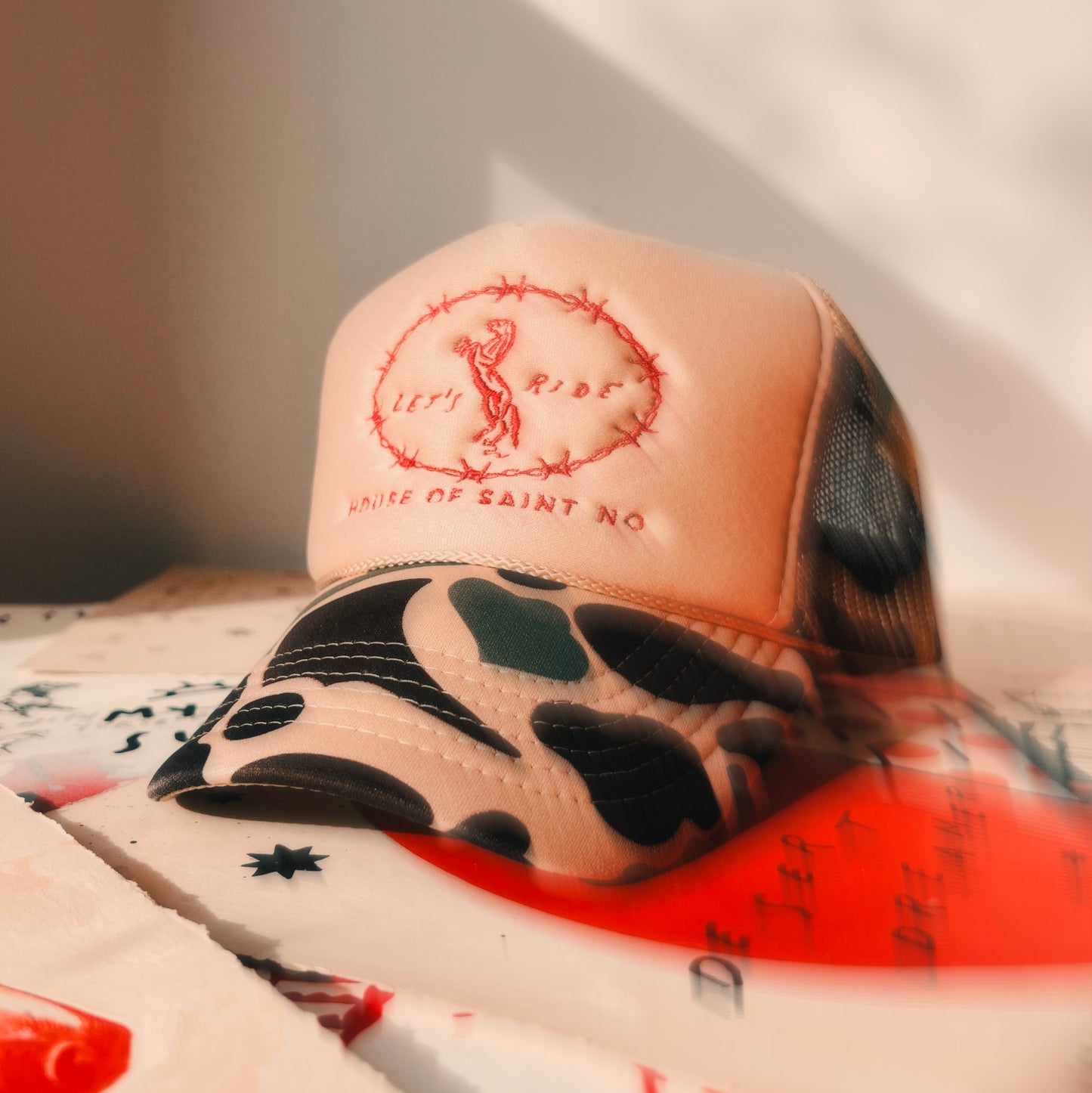 Embroidered Trucker Hat