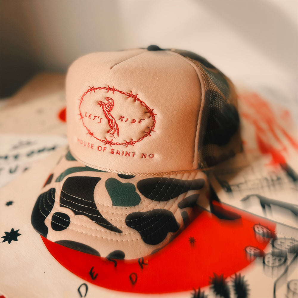 Embroidered Trucker Hat