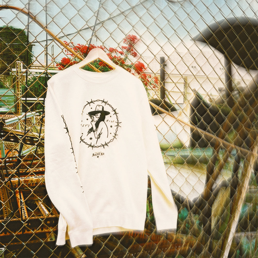 THEE HYSTERIC XXX BARBED WIRE柄 プルオーバー Barbed Wire Sweatshirt – Saint No